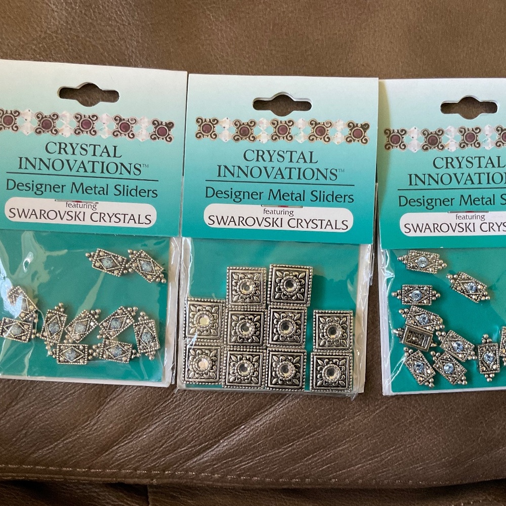 Crystal Innovatioms Designer Metal Castings ft Swarovski crystals